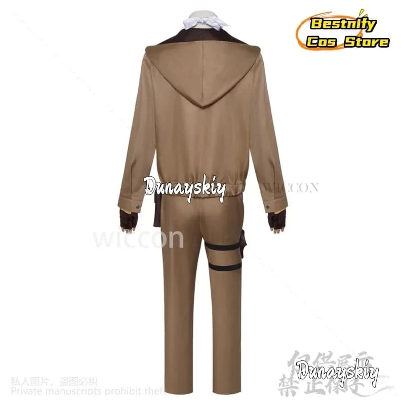 3,k;6\g/CosplayShinei Nouzen Anime 86 Eighty Six Cosplay Costume Desert Punk Unifom Soldier Y2K Fashion Earthy Brown Retk;6,y'9\