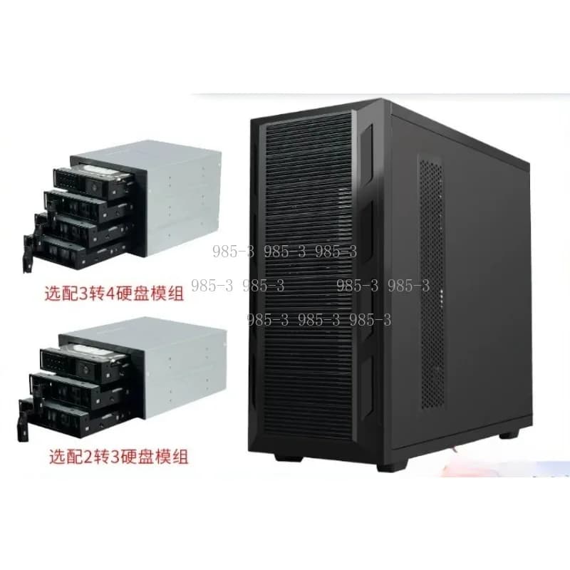 Chassis per Workstation di Rendering e Archiviazione, Telaio Tower Multi-disk a 12 Bay per NAS e Archiviazione Industriale