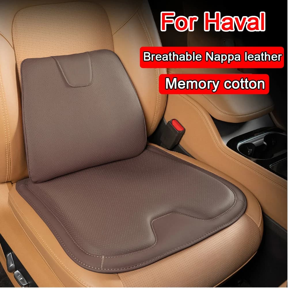 New Seat cushion car seat cushion soft leather cushions waist seat cushion for Haval Hover H1 H4 H6 H7 H9 F5 F7 GMW Dargo
