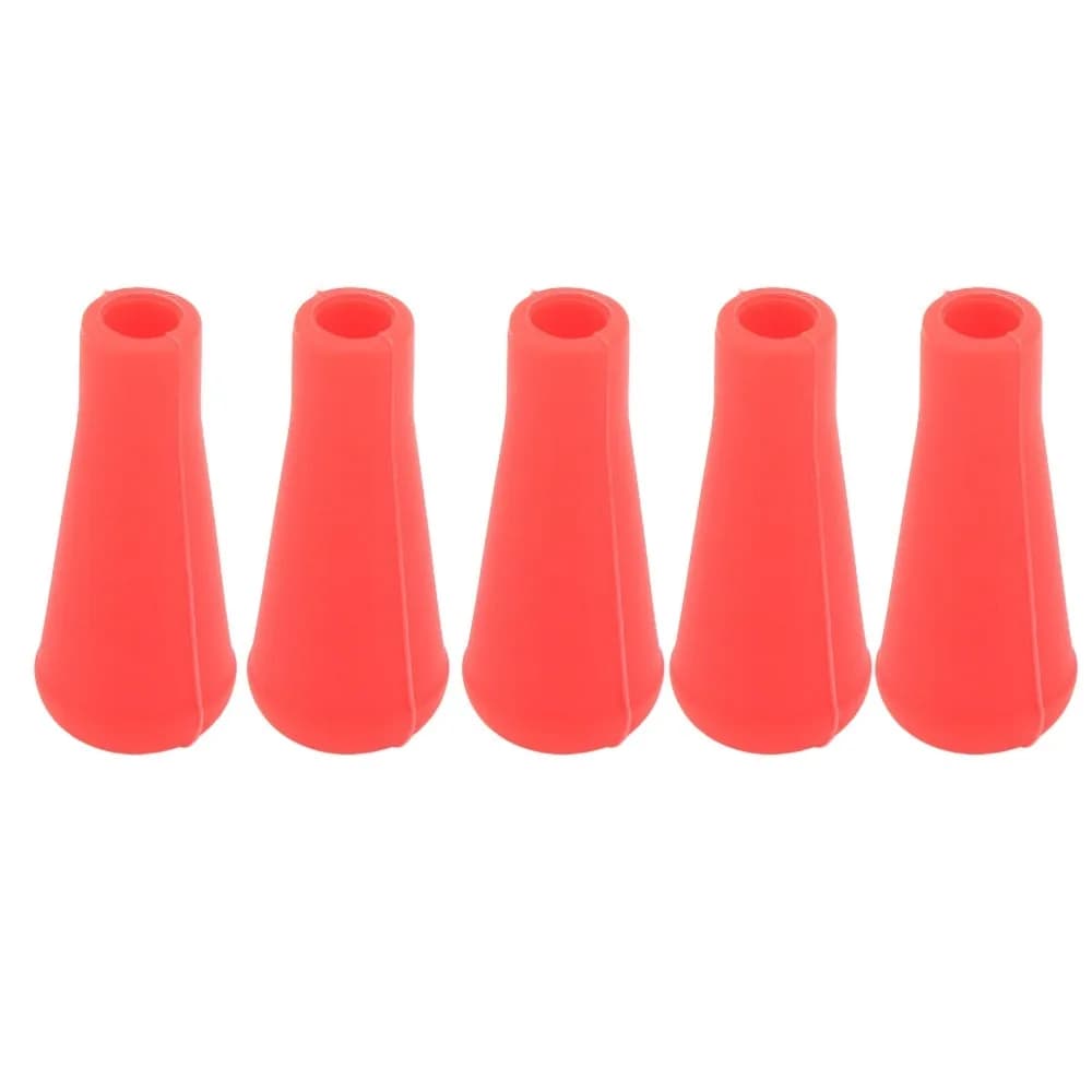 5PCS Safe 8mm/0.31in Inner Diameter Archery Arrow Tips Rubber Arrow Practice Tips Replacement Arrow Tips for Target Shooting