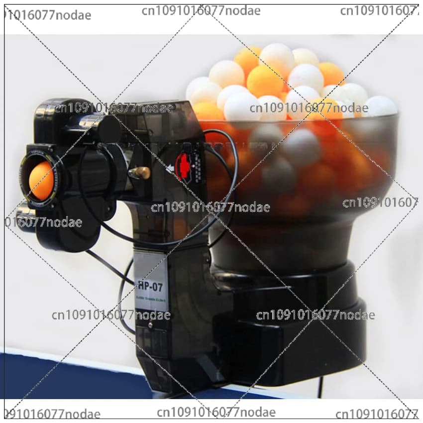 Macchine per palline per robot da ping pong HP-07, macchina per palline automatica 36 giri per la pratica domestica sulla macchina