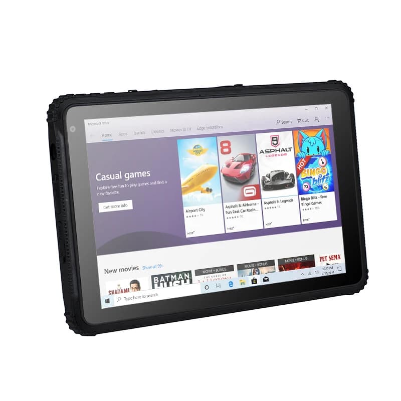 Ip67 Impermeabile da 8 pollici Supporta la scheda SIM TF leggibile alla luce solare da 800nit con tablet PC robusto NFC