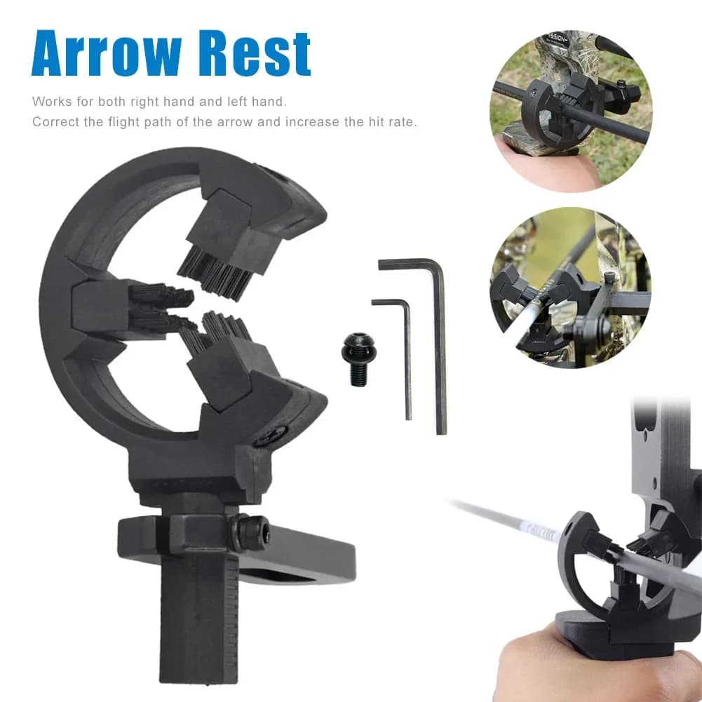 Outdoor Hunting Arrow Rest Archery Arrow Rest Bow Rest Archery Arrow Left and Right Hand Available 1PC