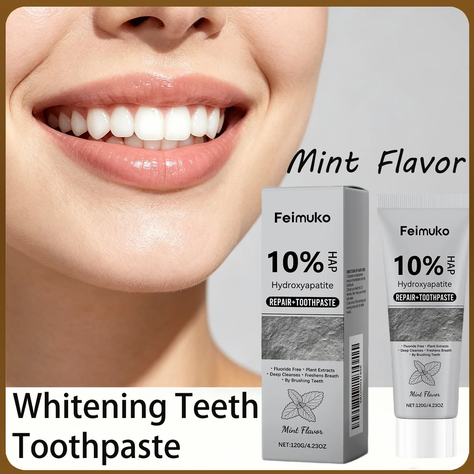 Dentifricio sbiancante Cura dei denti sensibili Pulizia profonda Rimozione delle macchie Rinfresca l'alito Rafforza l'igiene orale Cura orale quotidiana