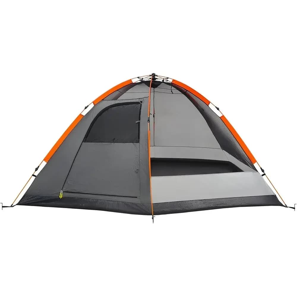 4-6 Person Waterproof & Windproof Camping Tent - Easy Setup, Portable, Ideal for Outdoor Adventures