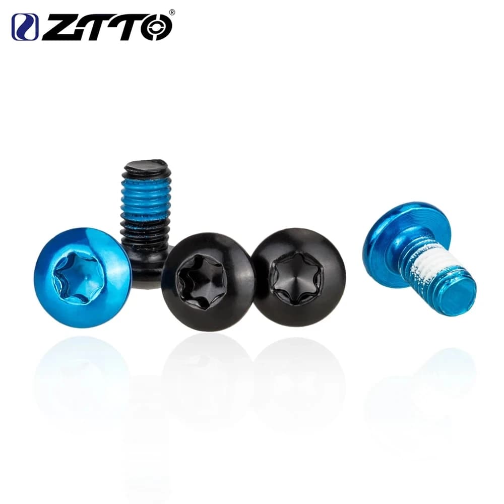 ZTTO 12 Pz Vite M5 * 9mm Viti Torx MTB Bici Da Strada Freno A Disco Rotore Bulloni T25 Viti Bulloni Acciaio Alto Bicicletta Accessori di Guida