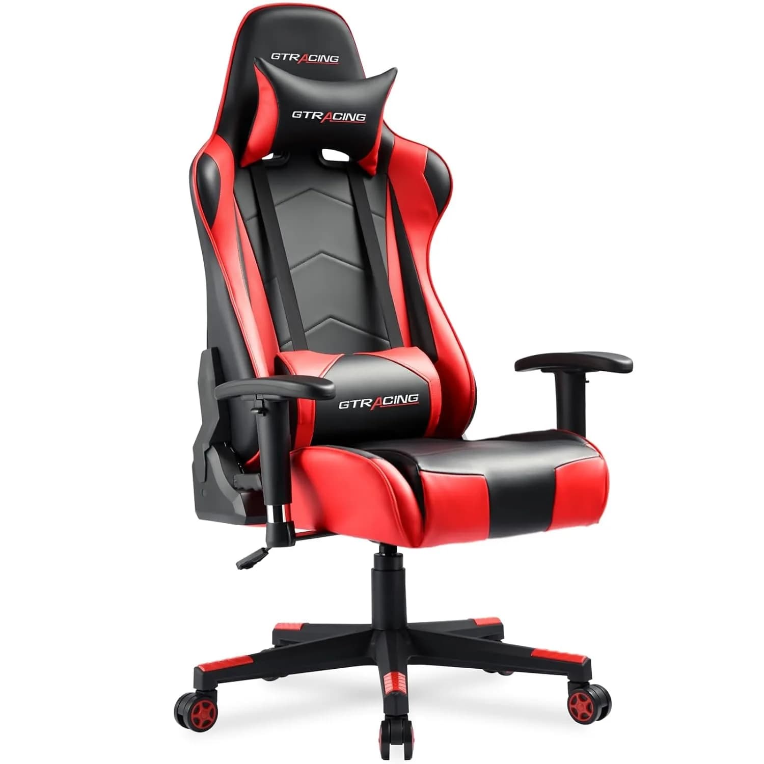 Ergonomic Racing Gaming Office Chair, Adjustable Backrest & Seat Height Swivel Recliner Computer Video Game Chair, Custom
