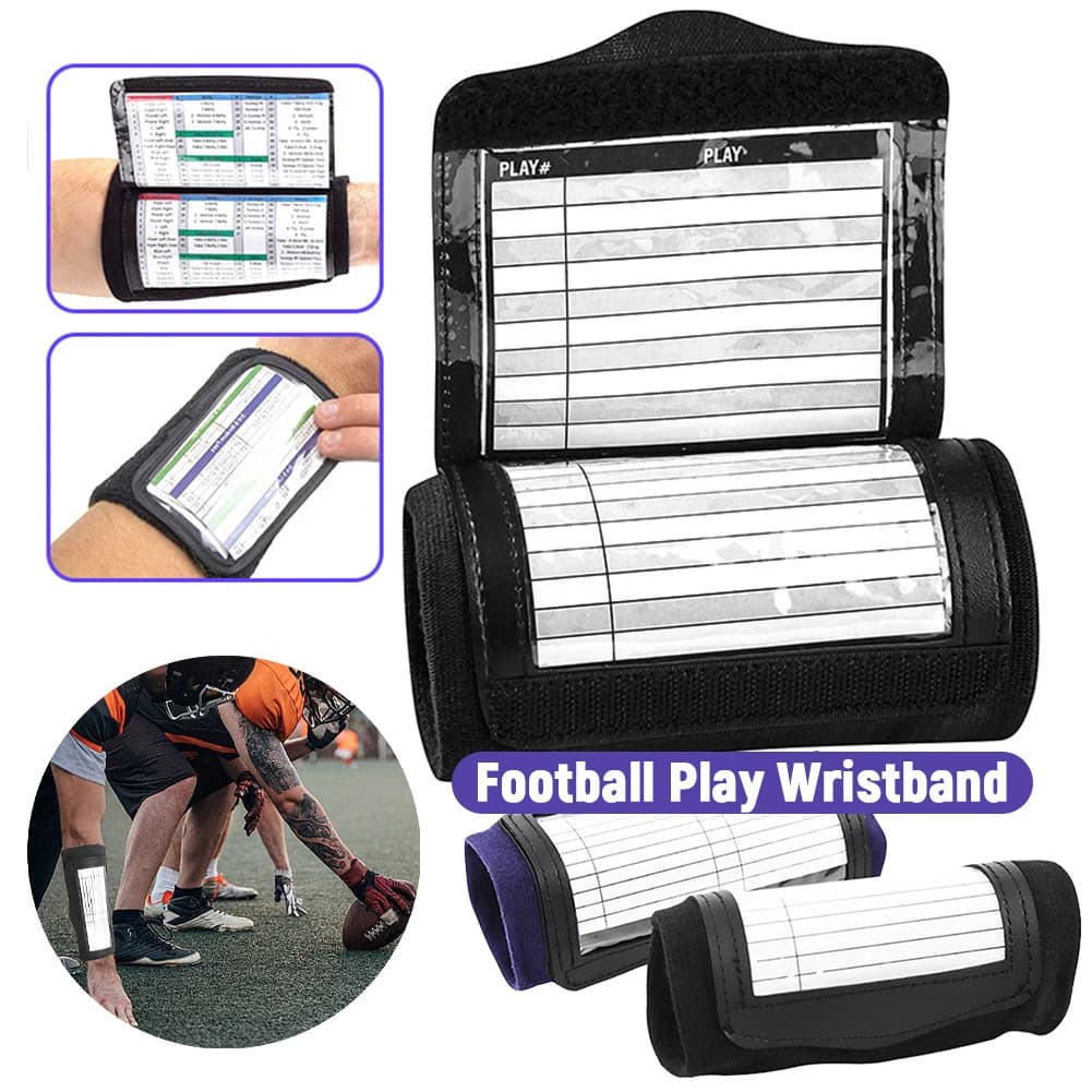 Fascia da Polso per Football Americano, Baseball e Softball - Supporto da Polso per QB e Segnalazioni