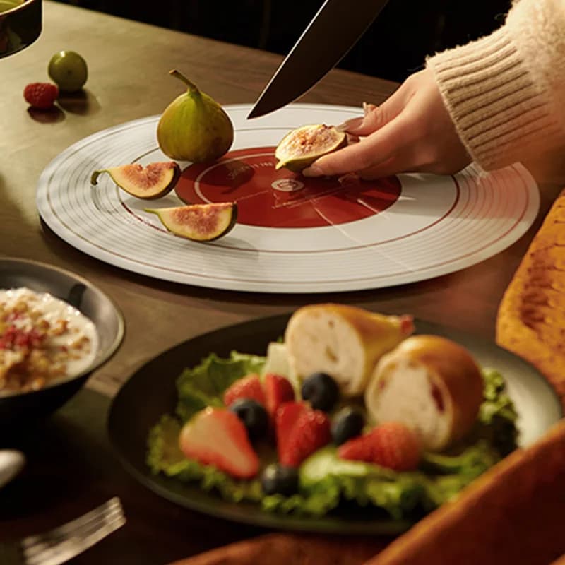 LANMI - Nocturne Records Chopping Board Set Dual Boards For Separate Cutting Antibacterial Aesthetic Mildew - Proof