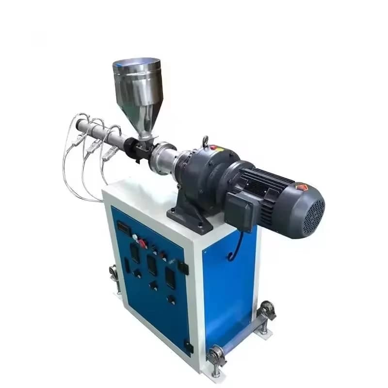 SJ25 SJ30 Mini Extrusion Machine for Plastic Filament PLA Small Cable Wrap PC PA ABS Single Screw Extruder PE
