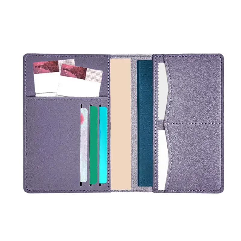 Clip per passaporto multifunzionali Set di protezione per passaporto turistico Borse per documenti Custodia per moda Portafoglio Porta carte di credito ID