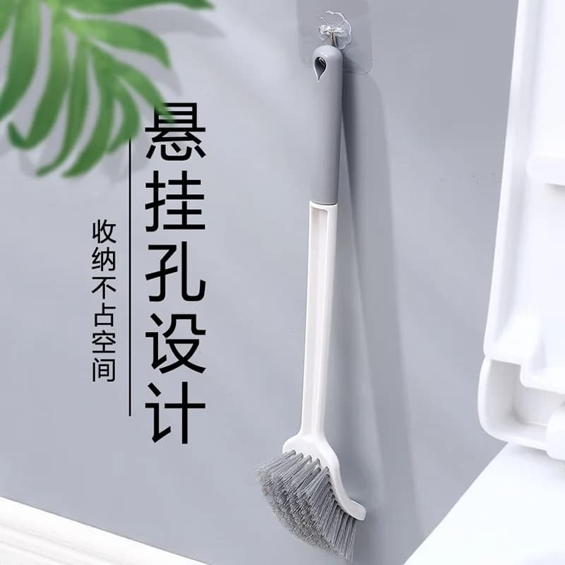 New Long Handle Toilet Brush Soft Hair Wall-mounted Corner Gap Brush No Dead Corners Toilet Cleaning Brush Bathroom Accessories
