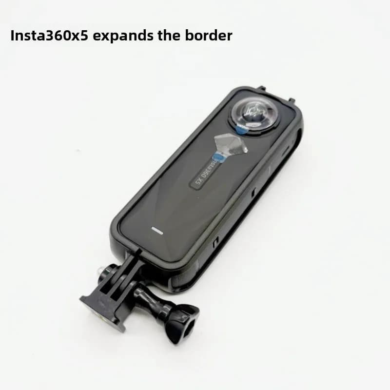 Insta360 X5 Plastic Protective Case with Cold Slip Support for Action Camera 360 Expansion Protection
