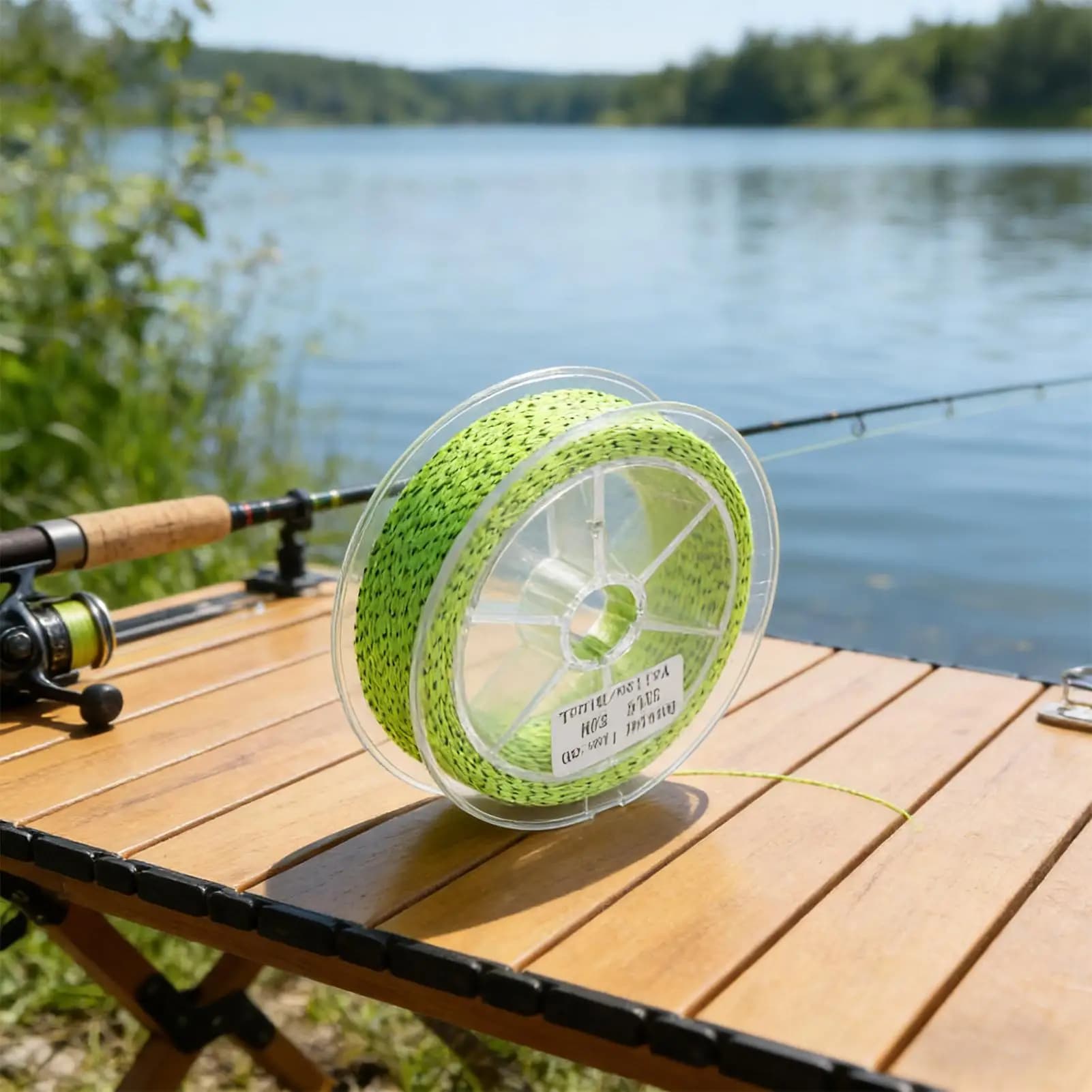 Corda di supporto per pesca a mosca galleggiante 50M / 50 Yards 20LB/30LB in poliestere intrecciato, resistente, accessori per la pesca a mosca