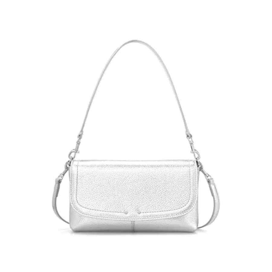 Borse a tracolla piccole in vera pelle Befen per donna, borsa con portafoglio RFID integrato, borsa a tracolla alla moda per cellulare.