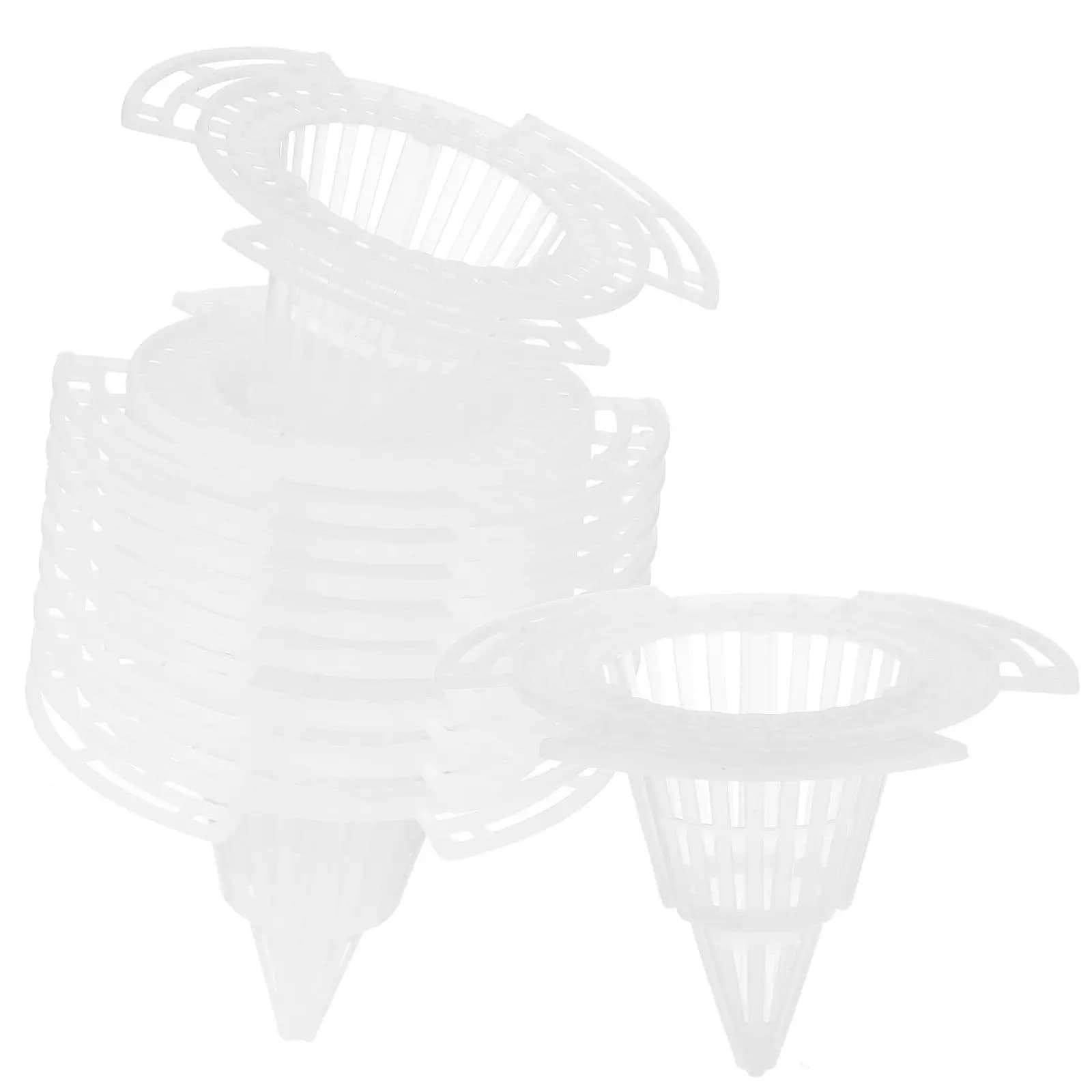 20Pcs Flower Pot Hole Mesh Pads Cone Planter Drainage Nettings for Ceramic Plastic Pots Bonsai Plant Pot Accessories