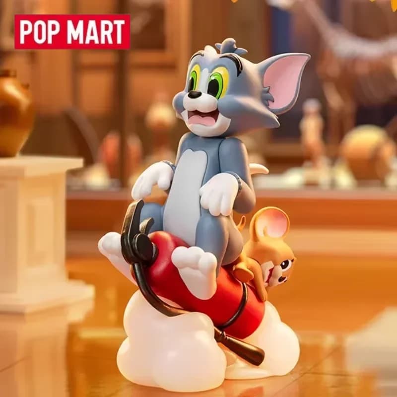 POP MART Tom & Jerry Bussola Proibita Serie Scatola Cieca Scatola Misteriosa Guess Bag Giocattoli Bambola Cute Anime Figura Ornamenti Per Il Desktop