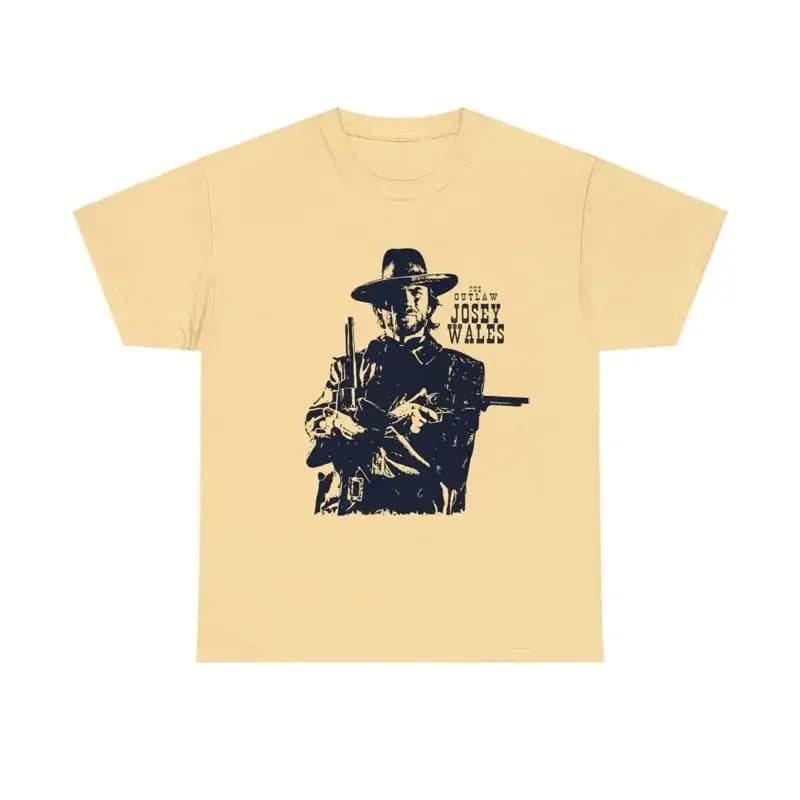 COOL Retro CLINT EASTWOOD T Shirt Outlaw Josey Wales Colt Western Movie