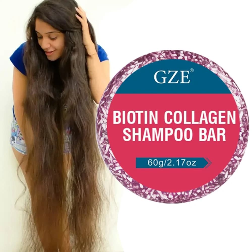 GZE Collagen shampoo to biotin Shampoo brightening for men and women