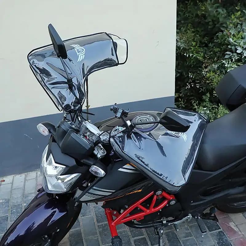 Guanti da manubrio invernali Guanti da manubrio per moto Manicotti Guanti da manubrio impermeabili invernali Guanti per moto