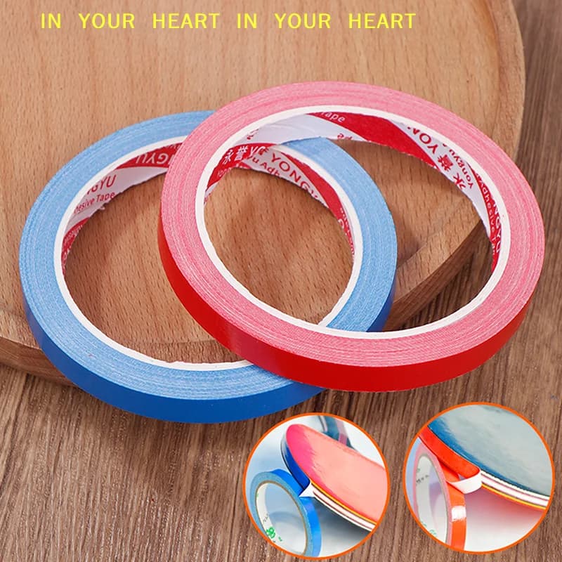 Side Protective Tape for Ping Pong 10M*10MM Racket, Shockproof Strip for Edge Protection