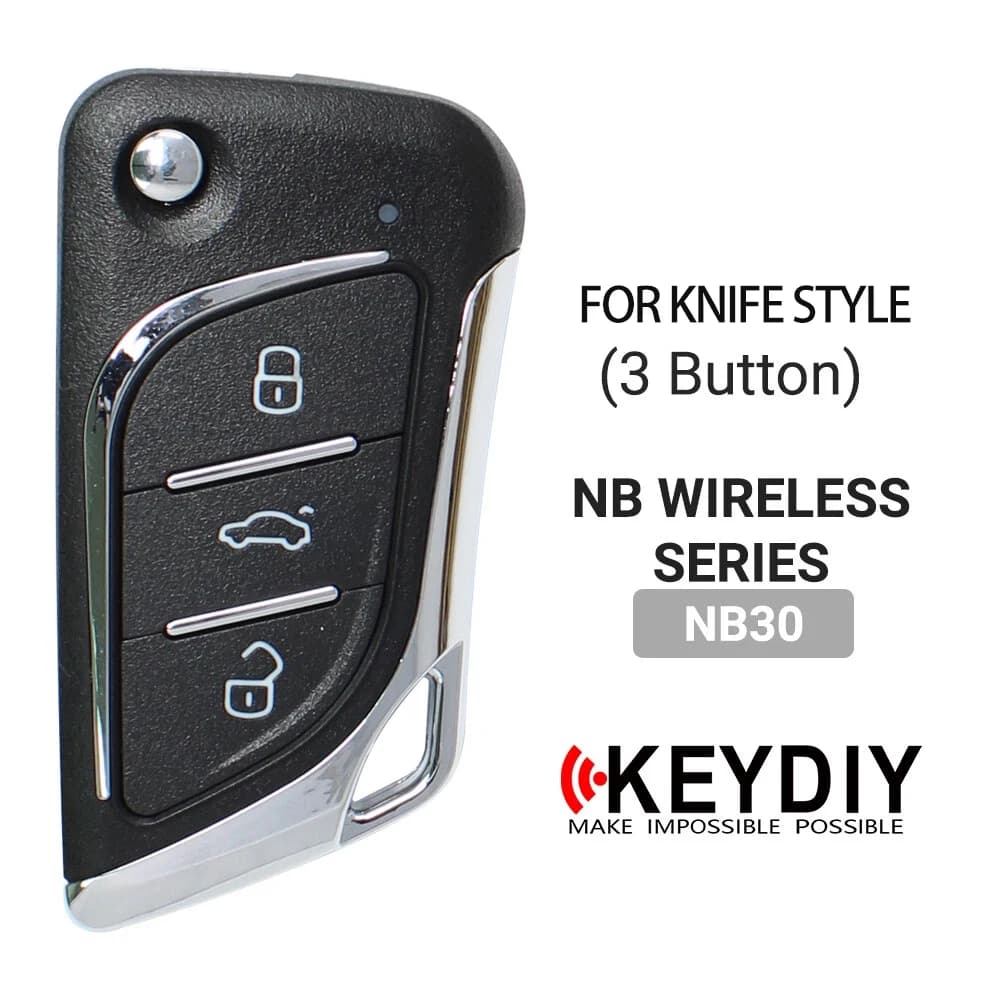 KEYDIY NB30 Chiave telecomando per auto 3 pulsanti NB 30 Telecomando universale multifunzionale per KD900 KD900+ URG200 KD-X2