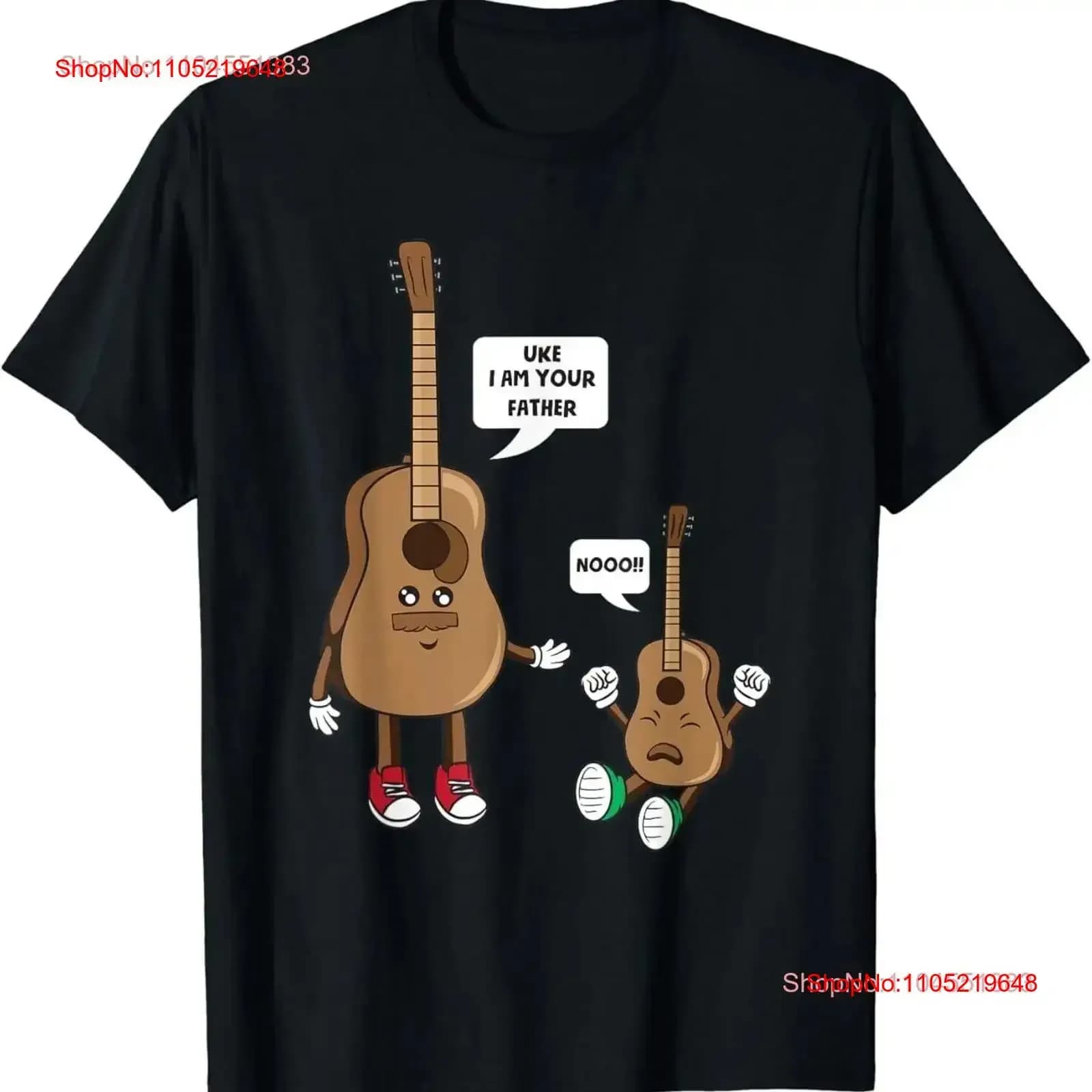 Uke Sono il tuo padre Divertente chitarra Ukulele Player Amante della musica T Shirt vintage Grafica lavata Leggermente traspirante Unisex