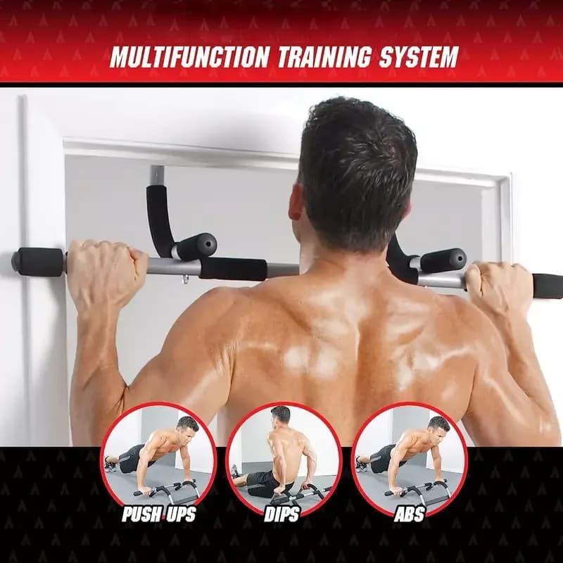 Portable traction bar, weight lifting bar for men and women, fitness bar, grip force coach, home fitness and gym