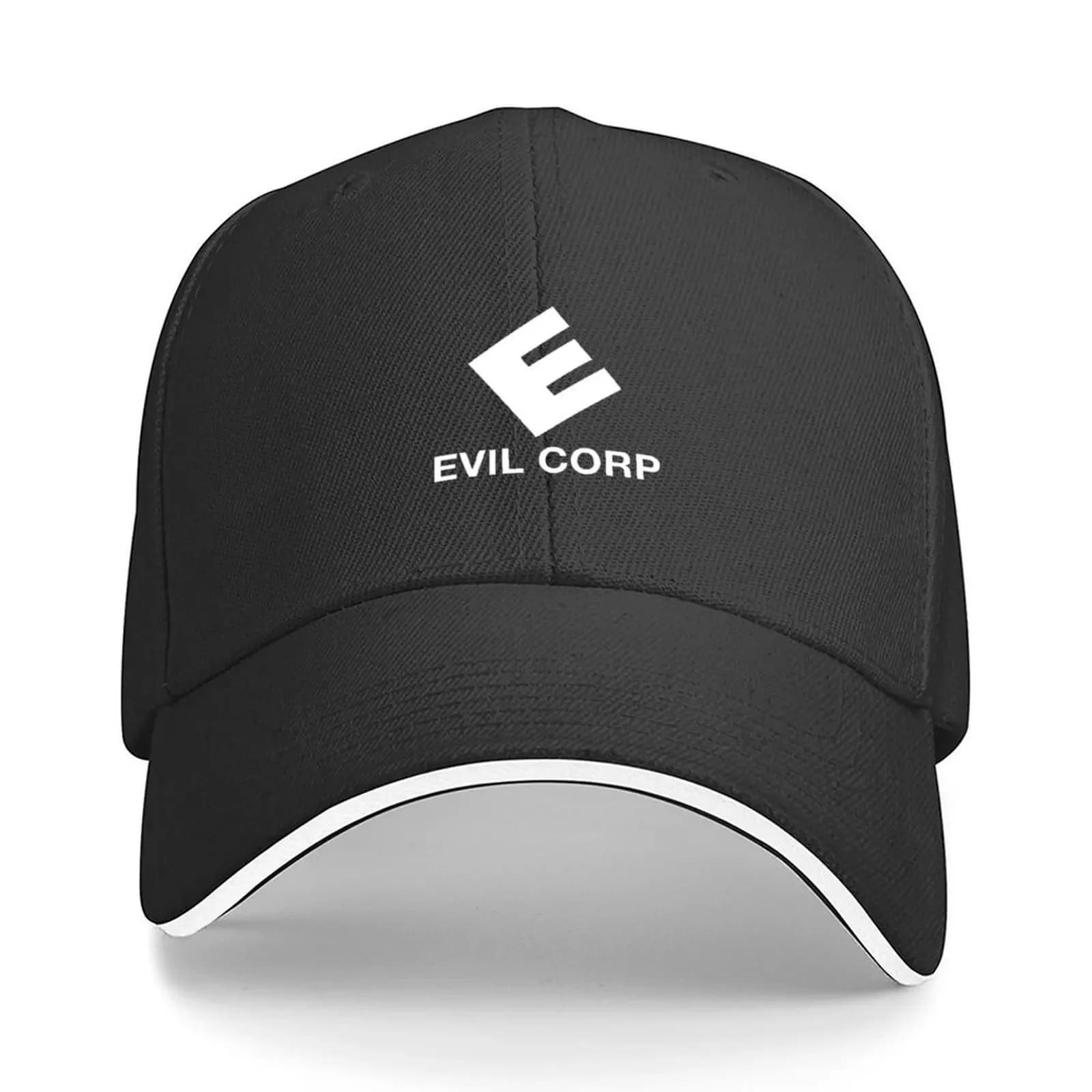 Mr Robot T-ShirtEvil Corp Logo - Mr Robot Berretto da baseball berretti personalizzati berretto da donna di lusso Cappello con bobble | -F- | Spiaggia da donna da uomo