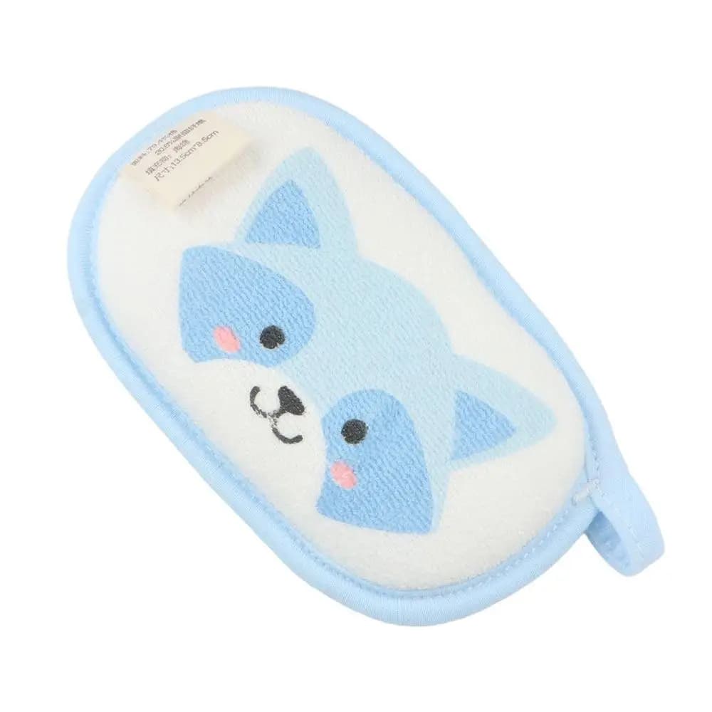 Shower Cleansing Brush Cartoon Animal For Kids Children Toddlers Body Scrubber Baby Shower Sponge Cleaning Towel Brush Spa Foam