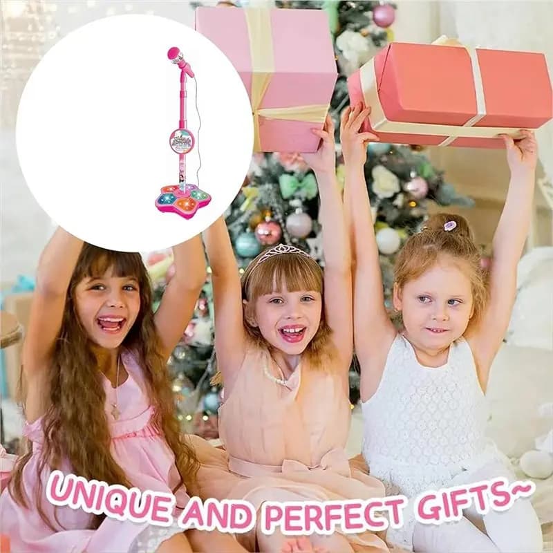 CYGJ-Kids' Star Microphone, Portable Kids Karaoke Machine, 2026 New The Microphone Toy