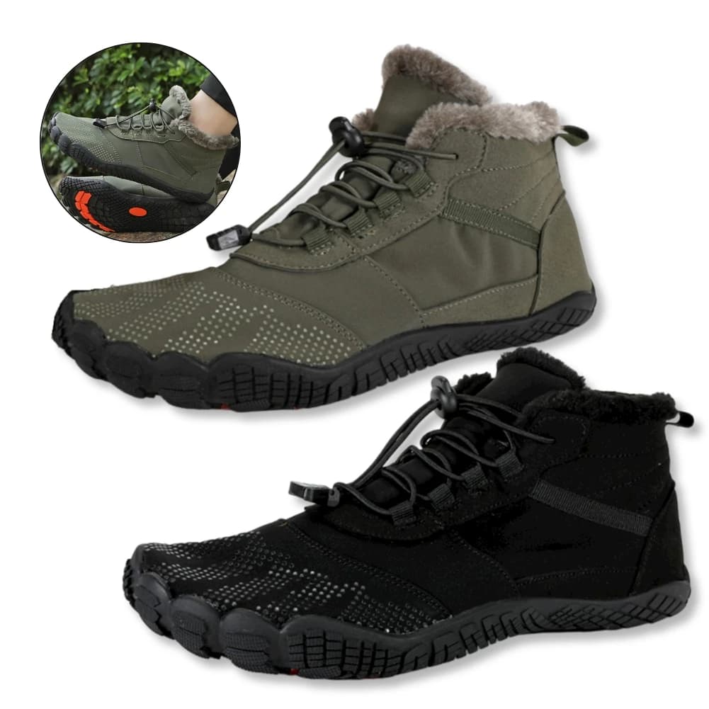 Donna uomo stivaletti invernali High-Top stivali da montagna da Trekking a piedi nudi scarpe da ginnastica da Trekking antiscivolo stivali da neve resistenti all'usura all'aperto