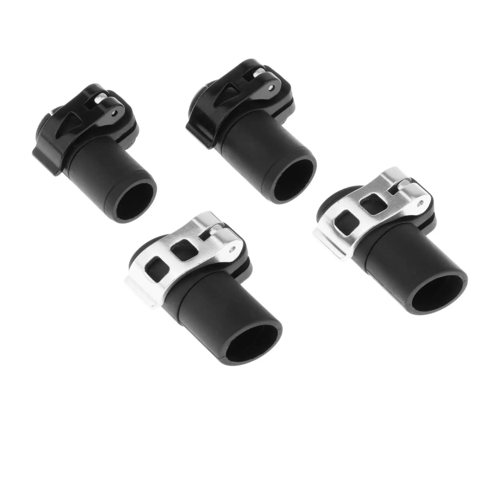 Aluminum Alloy Spare Parts with Quick Closure for Trekking Sticks, Spare Parts for Hiking and Mountaineering