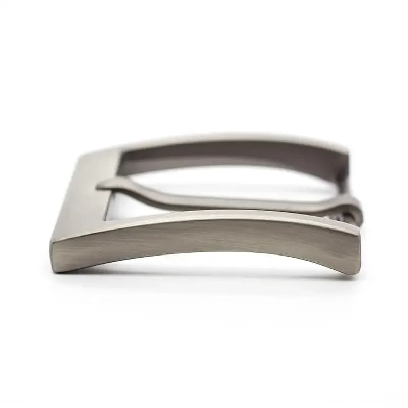 Fibbia per cintura con perno in metallo da 40 mm per uomo Cintura per testa Artigianato in pelle fai-da-te Jeans Decor Accessori hardware