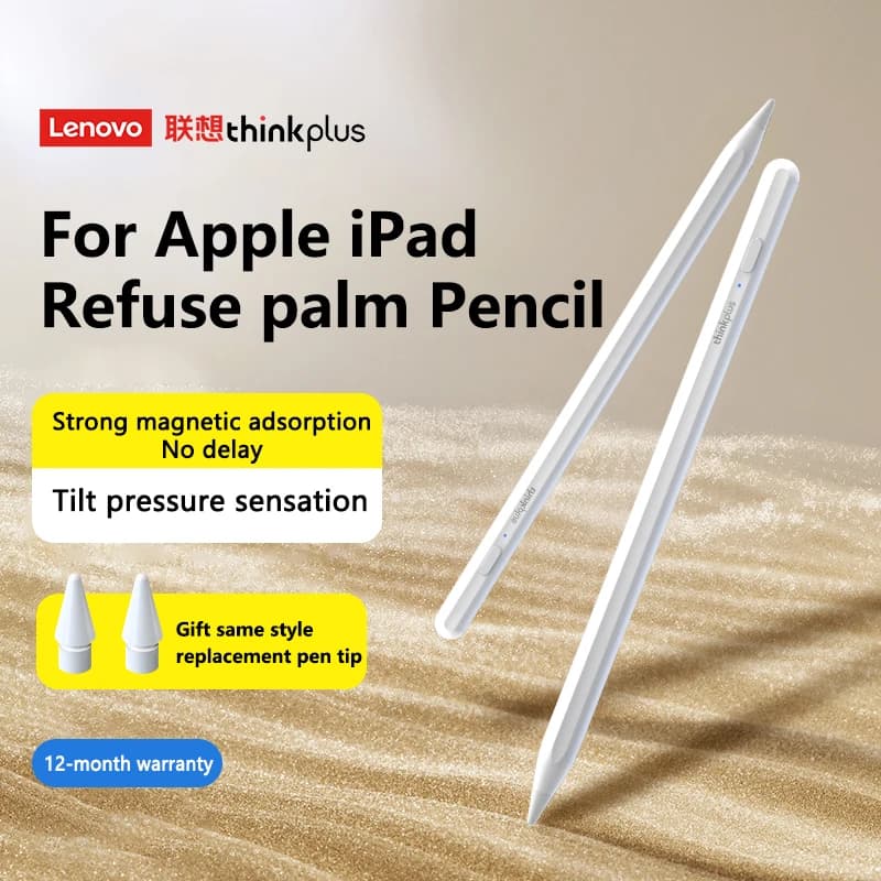 Nuovo 2026 Lenovo Thinkplus BP21AP per iPad 10a/9a/8a generazione, iPad Air 5/M2, iPad Mini 6a generazione, iPad Pro M4 - Matita per Disegno e Scrittura