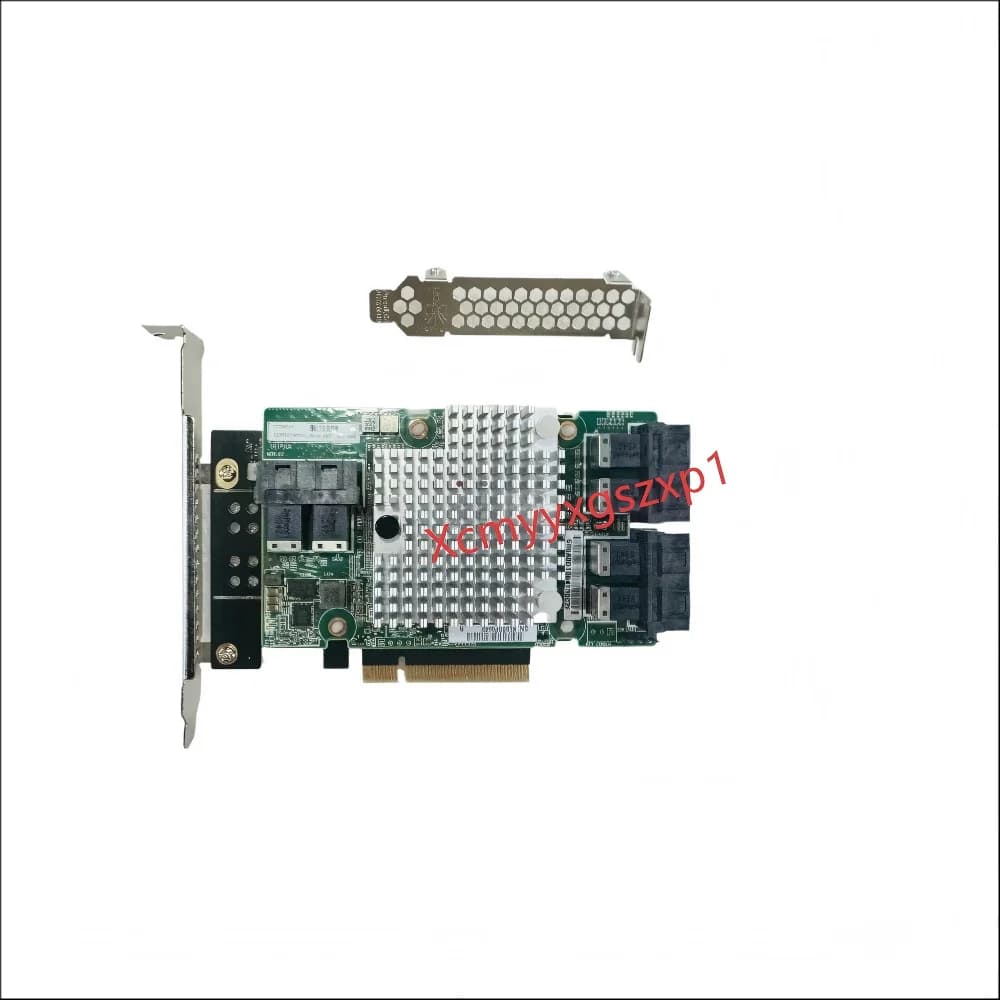 1pcs MR3224 OCP LSI SAS3224 9305-24i 12G SAS PCIe x8 HBA IT Mode + OCP To PCIE Card