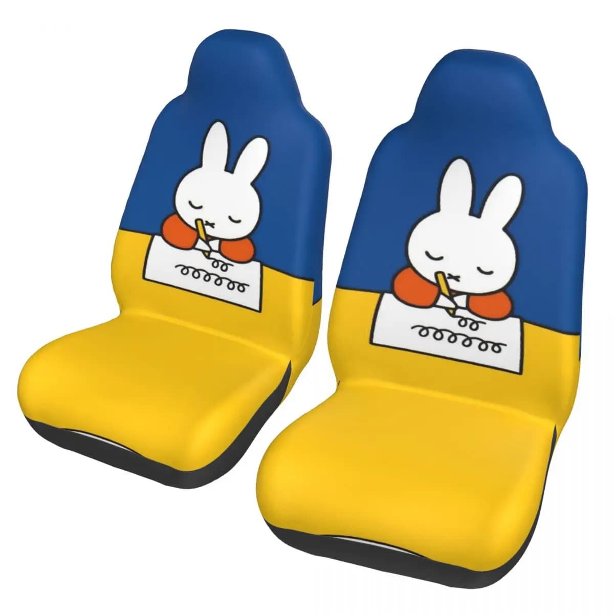 Miffyy Cartoon Universal Car Seat Cover Off-Road Women Seat Covers Polyester Fishing
