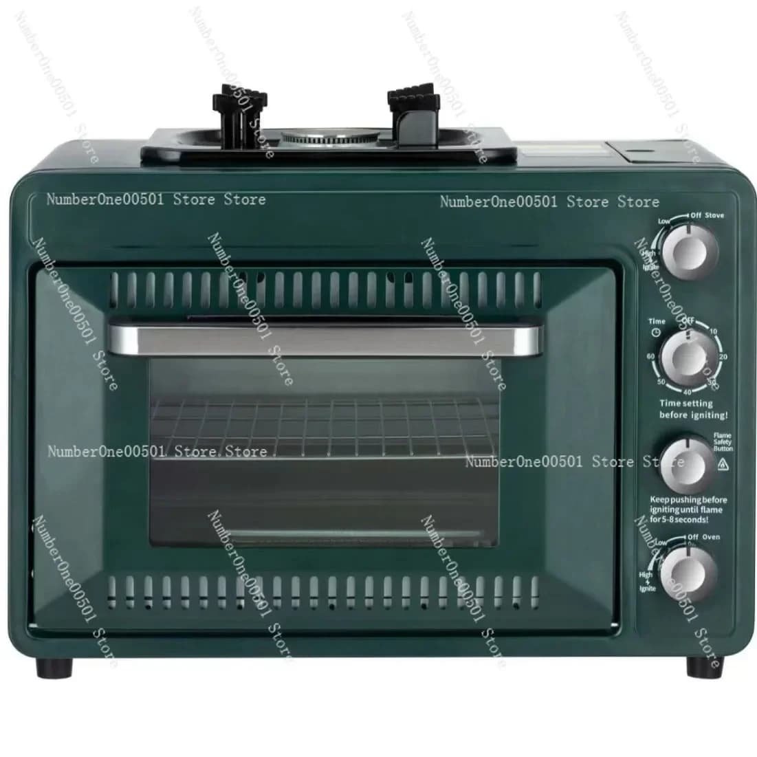 25-30L Portable Gas Stove, Multifunction Camping Stove for Exterior, Design All in One