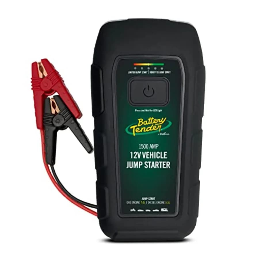 Avviatore di emergenza al litio da 1500 AMP con centrale elettrica portatile da 12000 mAh per avvio di veicoli di emergenza con torcia a LED con