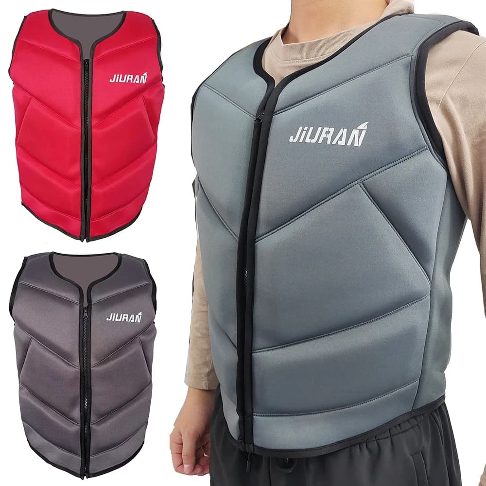 Sconto XL! Giubbotto di Salvataggio in Neoprene Resistente agli Urti per Adulti, Ausili di Galleggiamento per Pesca, Vela, Surf, Nautica, Kayak