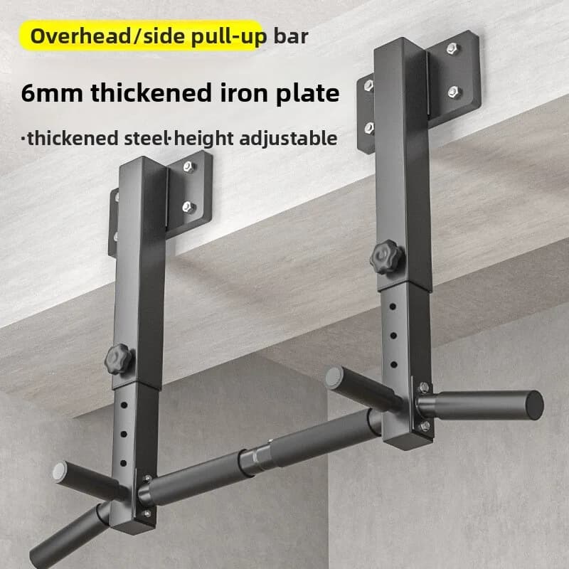 Pull-up Indoor Horizontal Bar Household Perforated Wall Side Beam Wall Horizontal Bar Sandbag Rack Fitness Equipment