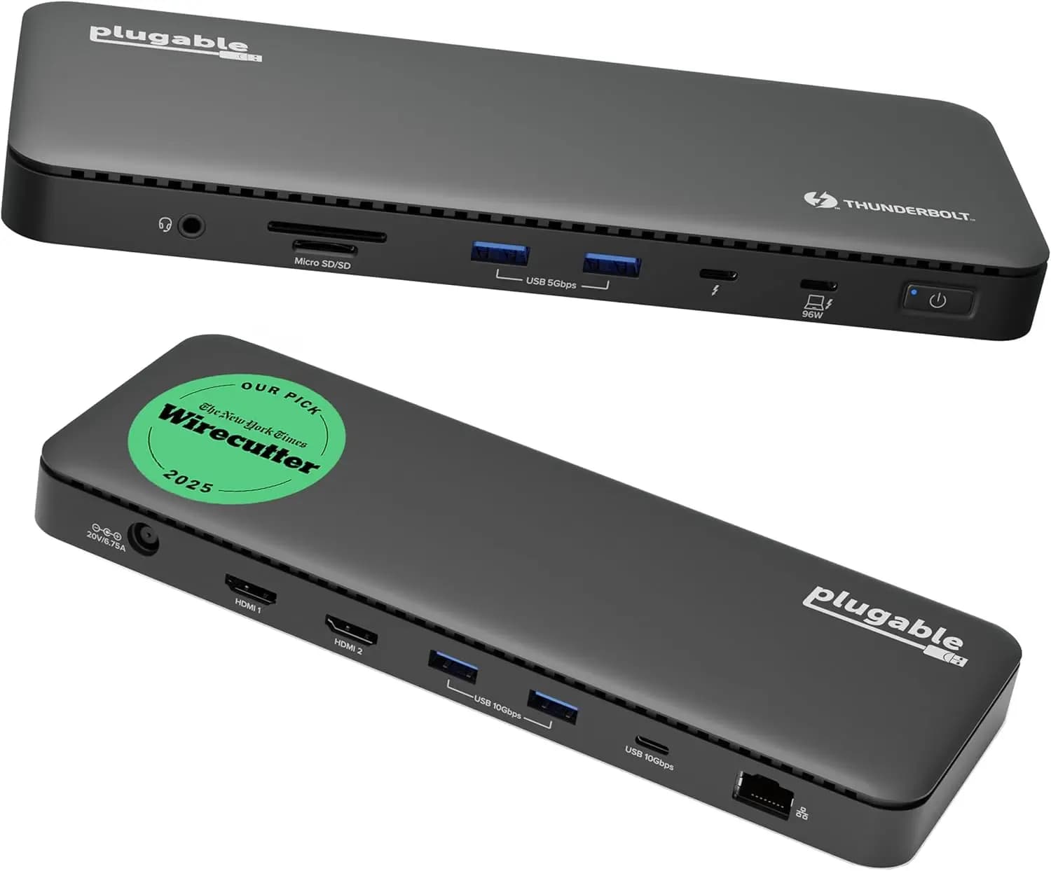 Docking station Thunderbolt 4 con ricarica da 100 W, supporto doppio monitor fino a 8K, 13 porte per Windows e Mac