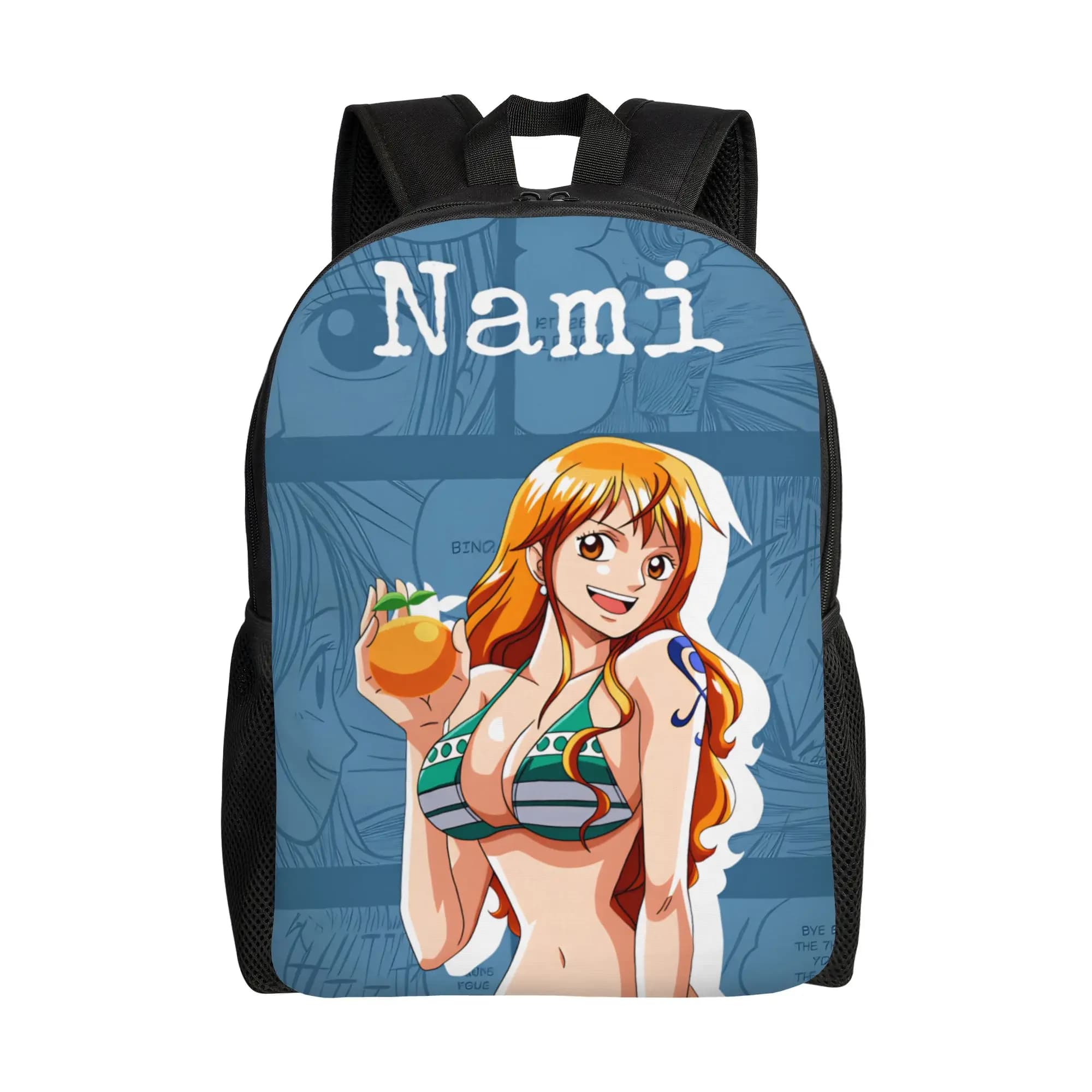 Custom One P-Pieces Namis Backpacks for Men Women Waterproof School College Funny Adventure Anime Comic Bag Printing Bookbags
