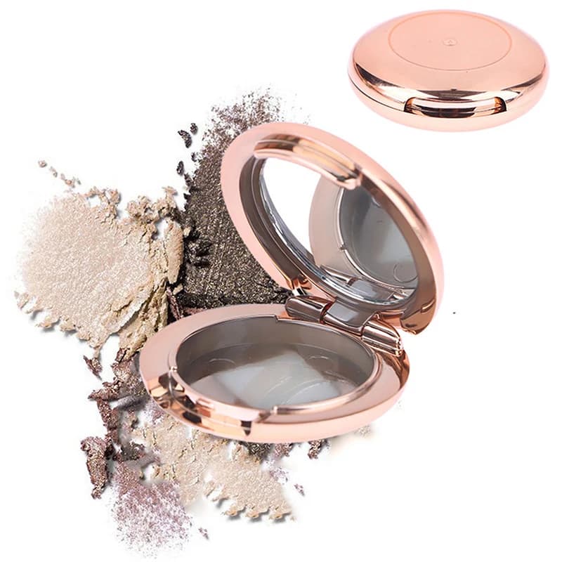 Mini Golden Shade Empty Box Evidencia Rouge Cosmetic Makeup Case Reusable Travel Accessories Cosmetic Dispenser