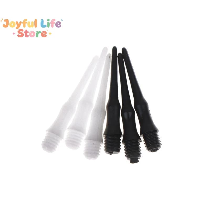Soft Dart Tip Set Plastic Stubby Points with Long Lasting Shafts Flights for Dart Game Family