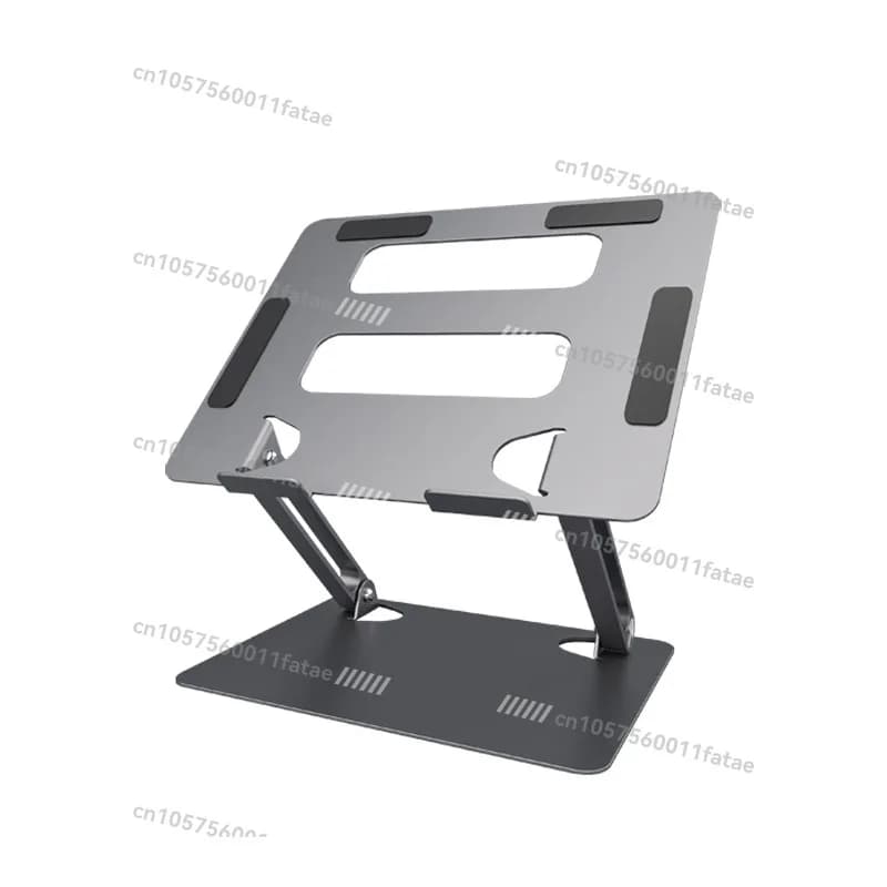 Supporto per laptop, supporto per tablet PC pieghevole in lega di alluminio metallica Staffa per ufficio desktop portatile