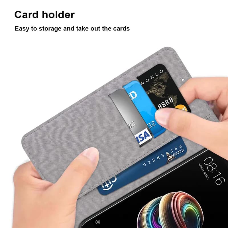Custodia a portafoglio magnetica in pelle per Samsung Galaxy S22 Ultra S22+ Plus S22Ultra 5G - Cover a libro Pop S22 Ultra