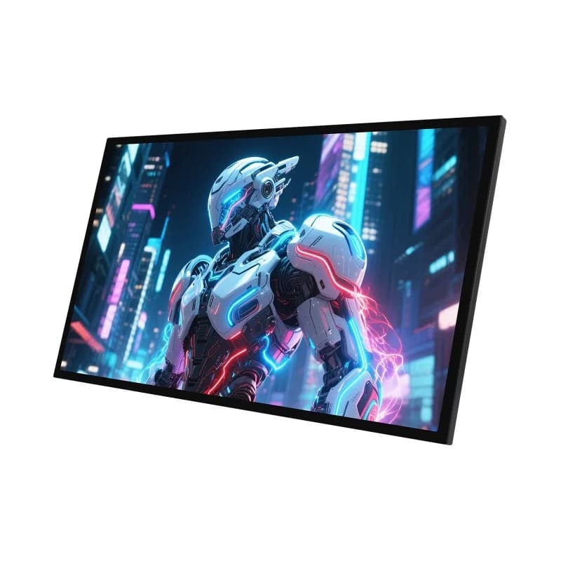 Luckfox 21.5inch IPS Touch Monitor With Foldable Stand, 1920 × 1080 Resolution, 144Hz Refresh Rate, 10-point Capacitive Touch