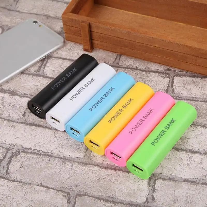 Power Bank USB 5V 1A a Colori Vivaci, Custodia DIY per Caricabatterie con Micro USB per 1x 18650, Design alla Moda