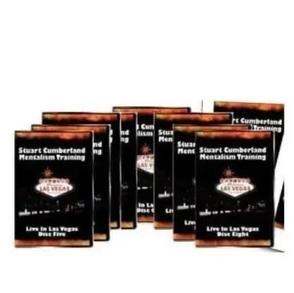 Stuart Cumberland - Corso di formazione per mentalismo Home Study 8 set-trucchi magici.- - Trucchi magici